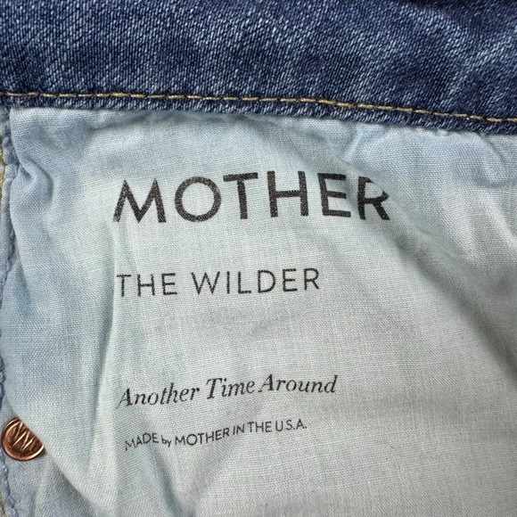 Mother The Wilder Jeans In Another Time Around Low Rise Flare Bootcut Sz 28 - Picture 4 of 8